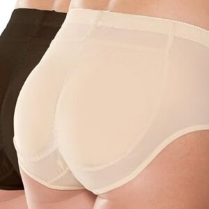 INSTA-BOOTY "Foxy Fanny" low rise pocket panties (S) with silicone inserts!